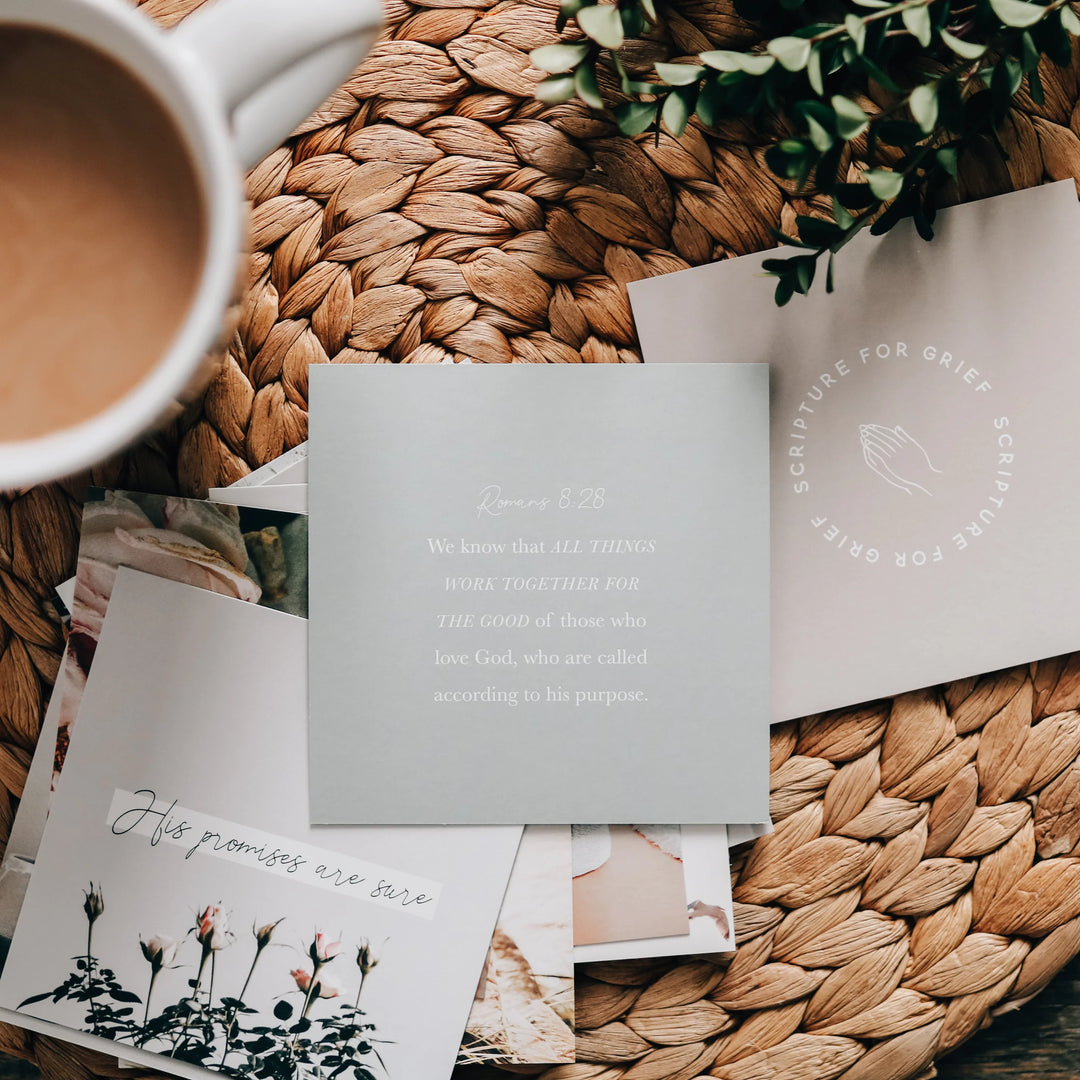 (10) Scripture for Grief Verse Cards