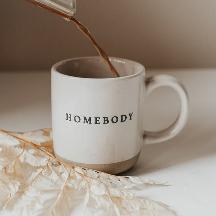 14oz "Homebody" Stoneware Mug from Sweet Water Decor