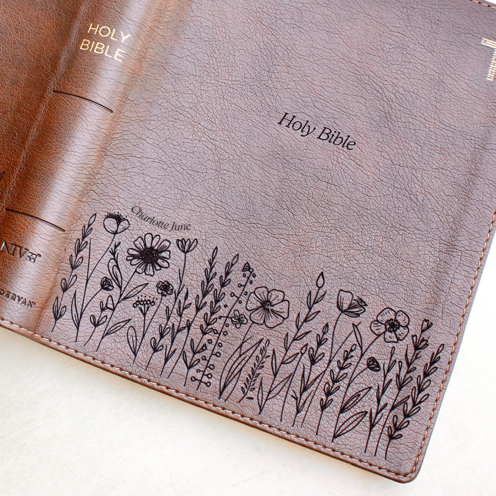Custom NIV Journaling Bible - Wildflowers