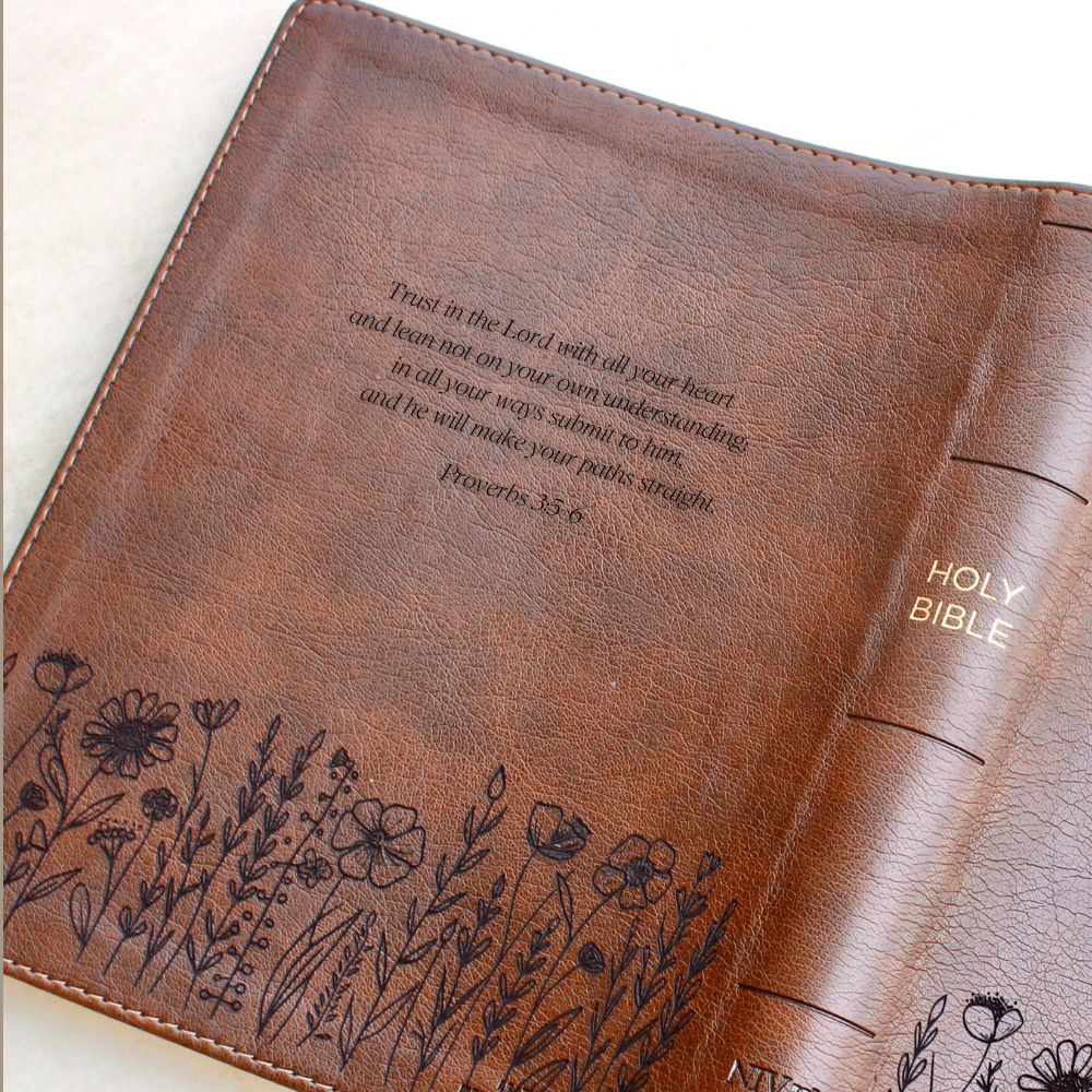Custom NIV Journaling Bible - Wildflowers