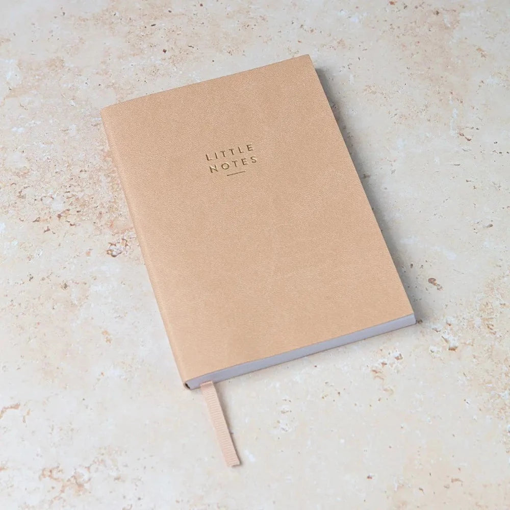Little Notes Vegan Leather A5 Notebook by Chickidee Homeware