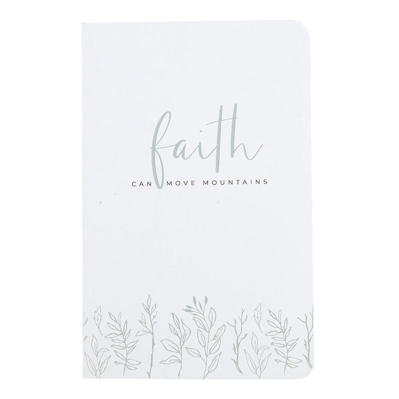 Mini Faith Can Move Mountains Pocket Notebook